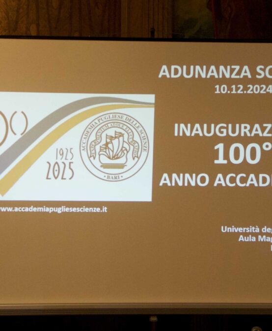 Inaugurazione 100° Anno Accademico – 10 dicembre 2024 – Bari