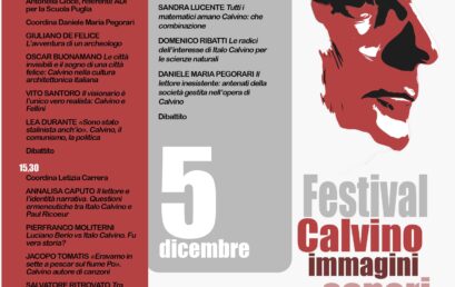 Calvino e le Scienze – 4 e 5 dicembre 2023 – Festival Calvino Immagini e Saperi