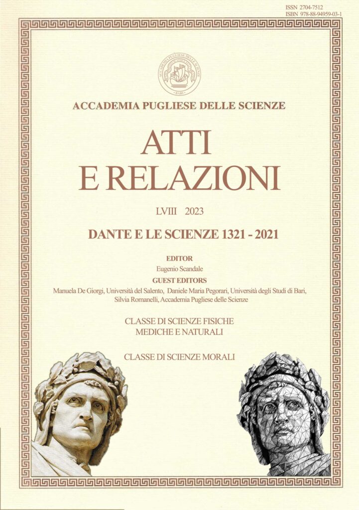 Atti Accademia - LVIII - Dante Celebrazioni VII Centenario morte
