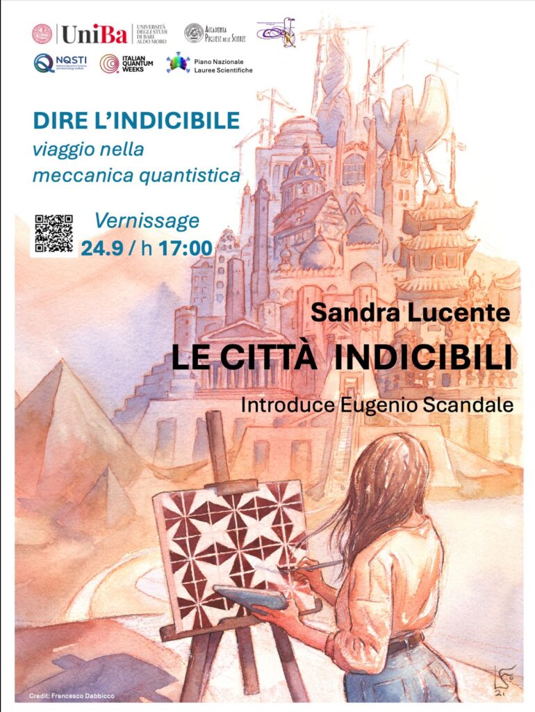 Le città indicibili - Sandra Lucente - 24 settembre 2024 - Accademia Pugliese delle Scienze