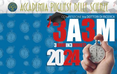 GRADUATORIA DELLA COMPETIZIONE 3 Anni in 3 Minuti – 3A3M Ed. 2024