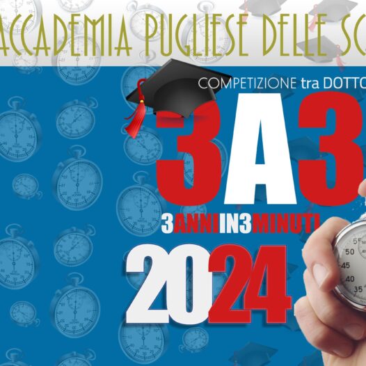 GRADUATORIA DELLA COMPETIZIONE 3 Anni in 3 Minuti – 3A3M Ed. 2024