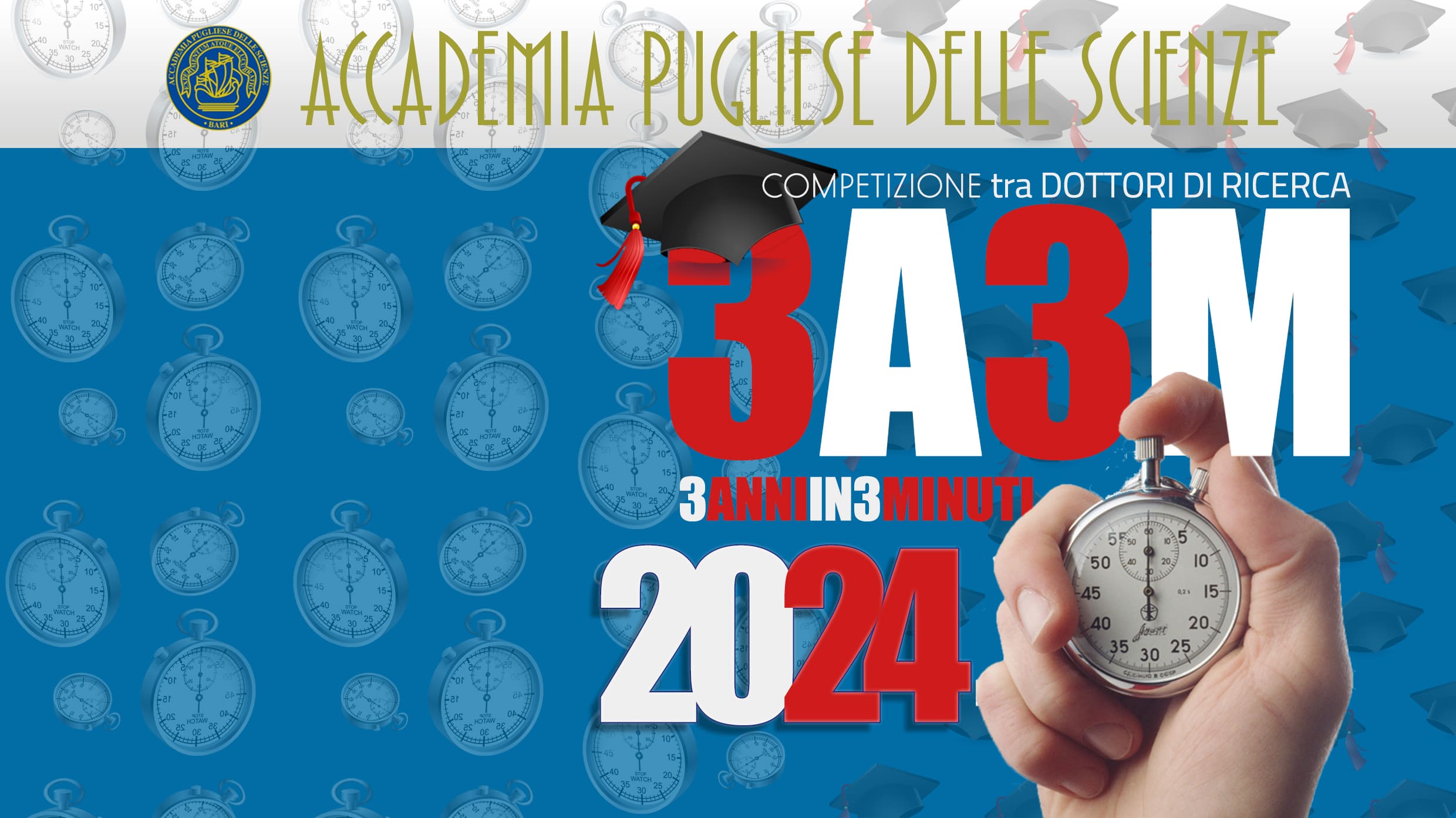 GRADUATORIA DELLA COMPETIZIONE 3 Anni in 3 Minuti – 3A3M Ed. 2024