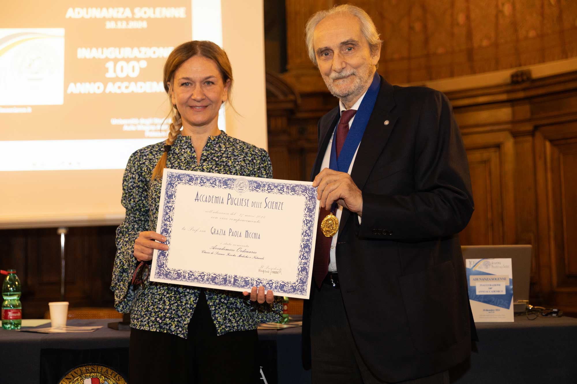 Accademia Pugliese delle Scienze - Inaugurazione 100 Anno Accademico 10 dicembre 2024